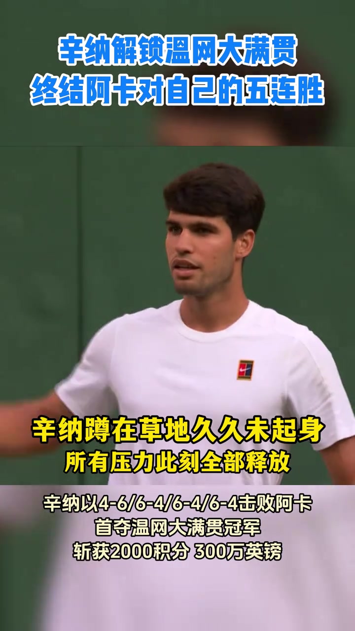 温网完胜法网，辛纳关键制胜的简单介绍